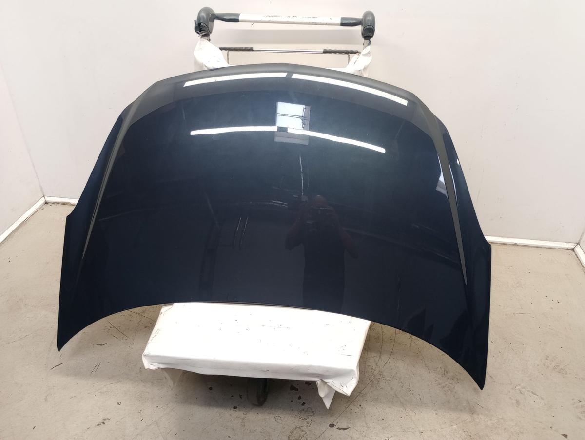 Opel Corsa D orig Motorhaube Klappe Z168 Metroblau bis Bj 2010