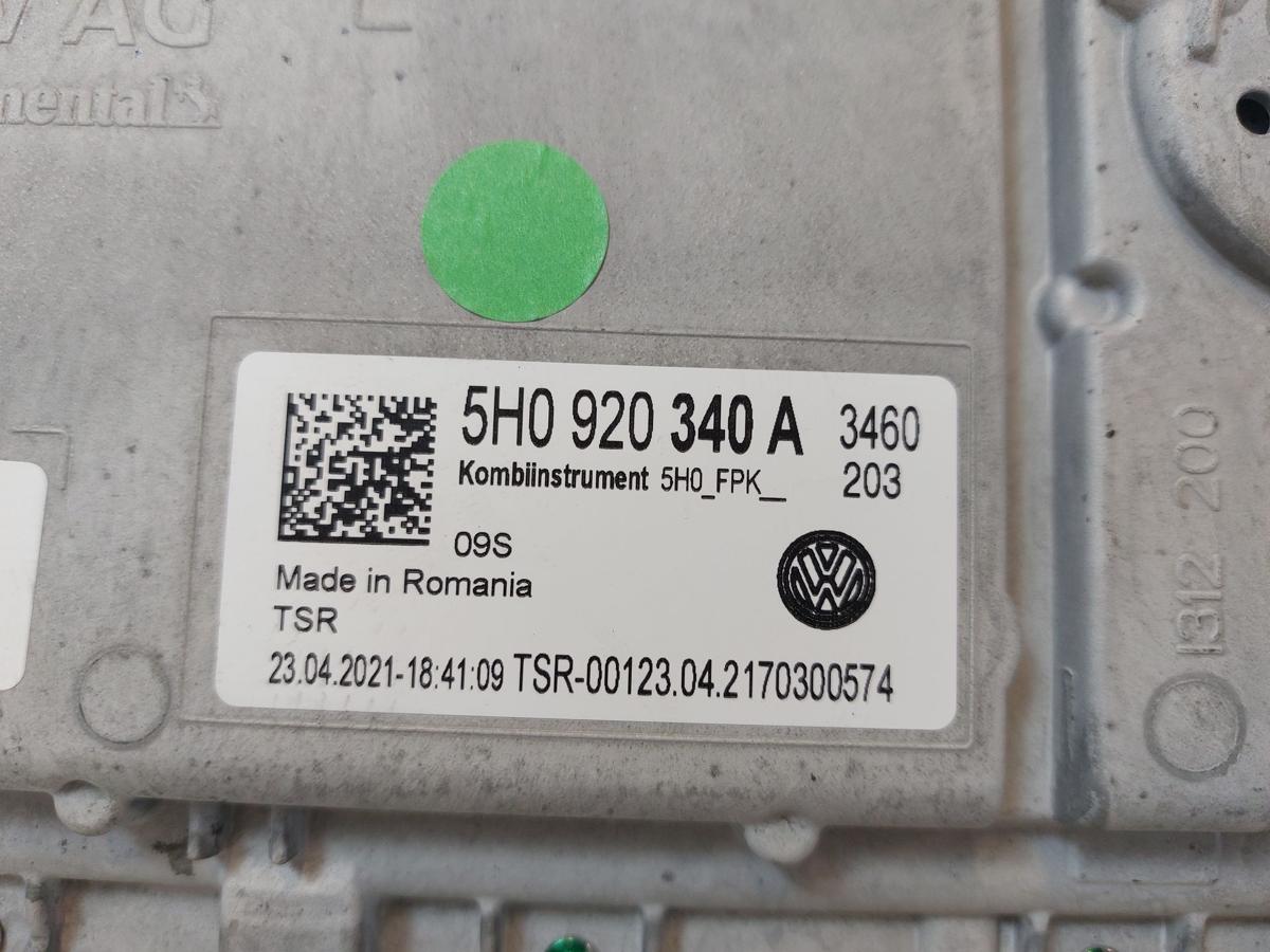 VW Golf 8 VIII CD Variant Kombiinstrument Virtual Cockpit Tacho Cluster OEM