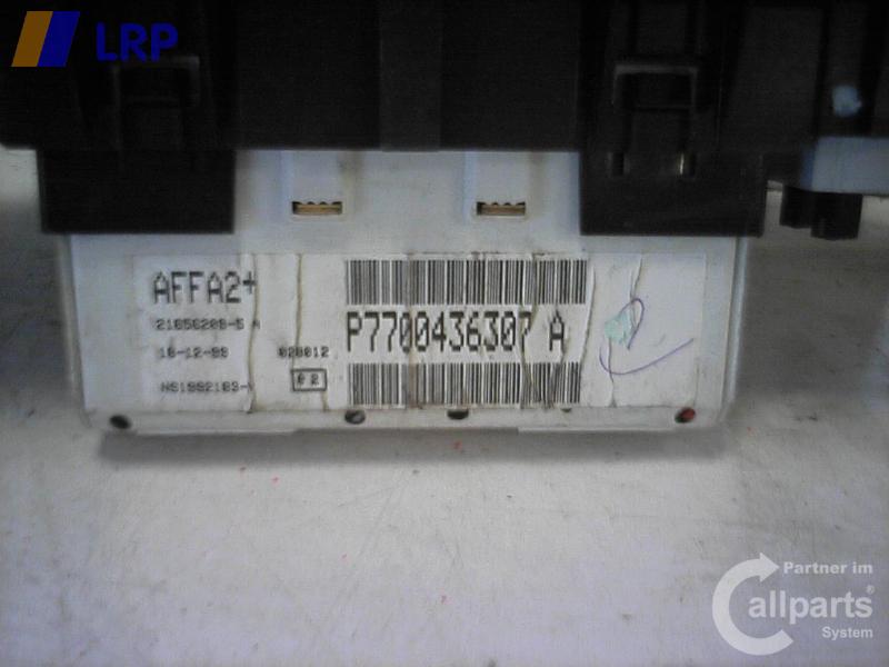 Renault Scenic original Digitaluhr 216560295A BJ2000