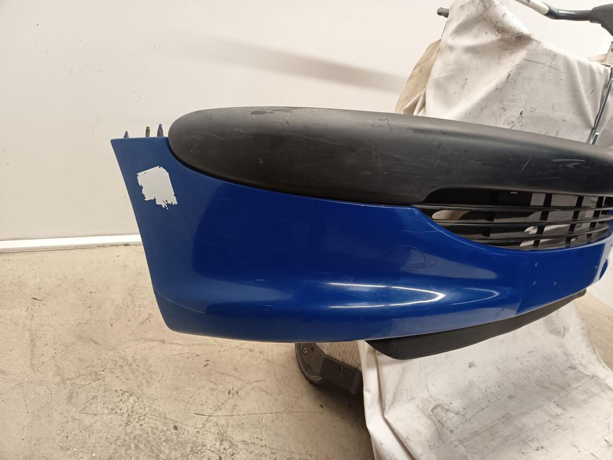 Peugeot 206 original Stoßfänger Stoßstange vorn EGJ Blau Santorini Bj 1999