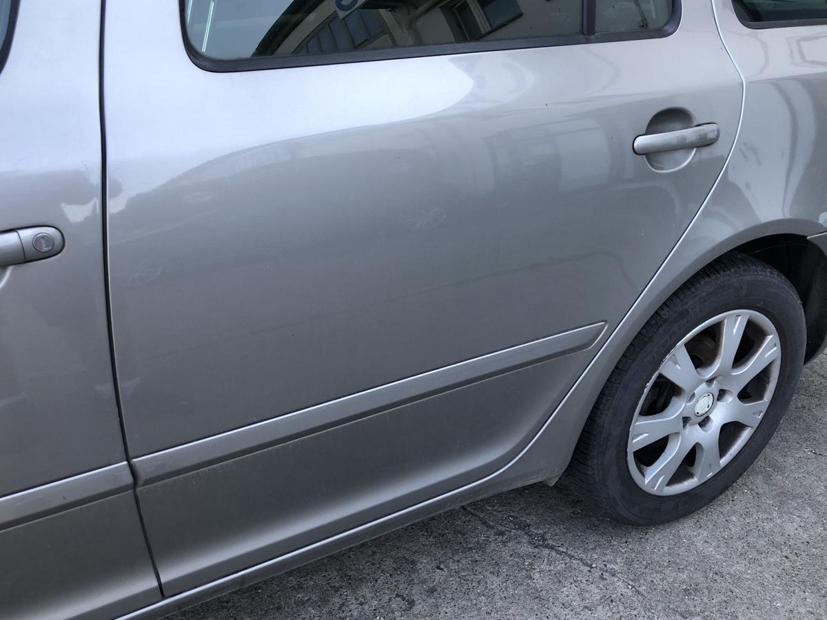 Skoda Octavia 1Z ab09 T&uuml;r hinten links Fondt&uuml;r im Rohbau LF8H Cappuccino Beige