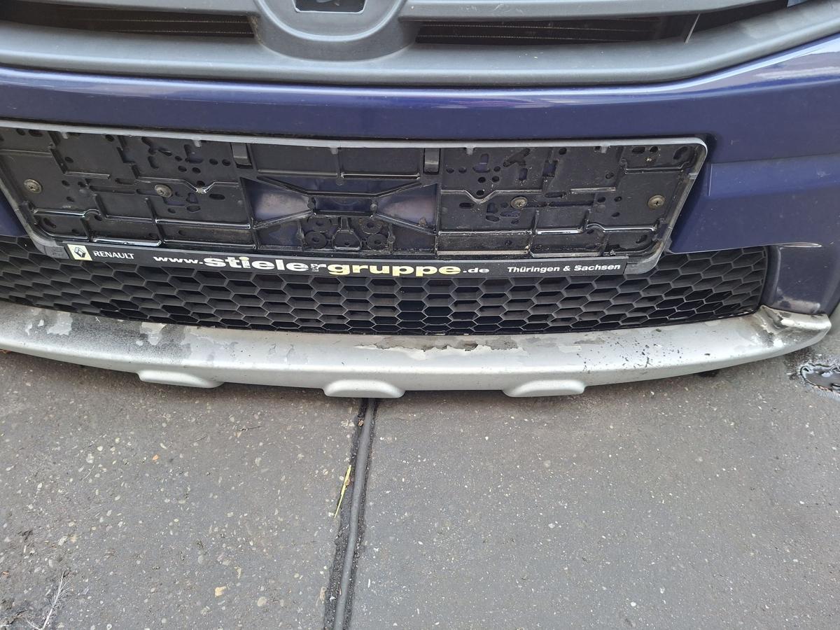 Dacia Sandero Stepway orig Stoßstange Stoßfänger vorn EZ 2010 OV61H-Blue Marine