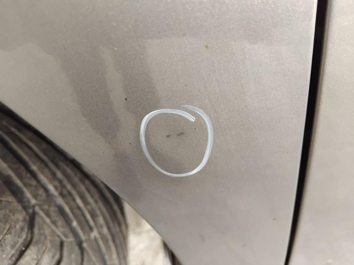 Opel Meriva B original Kotflügel vorn links GJM Muskatgrau BJ2012
