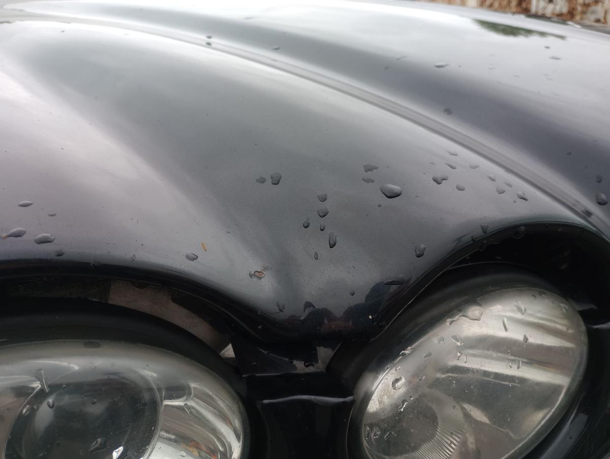 Jaguar X-Type original Motorhaube Klappe/Deckel vorn/Front PEF Midnight Bj 2007