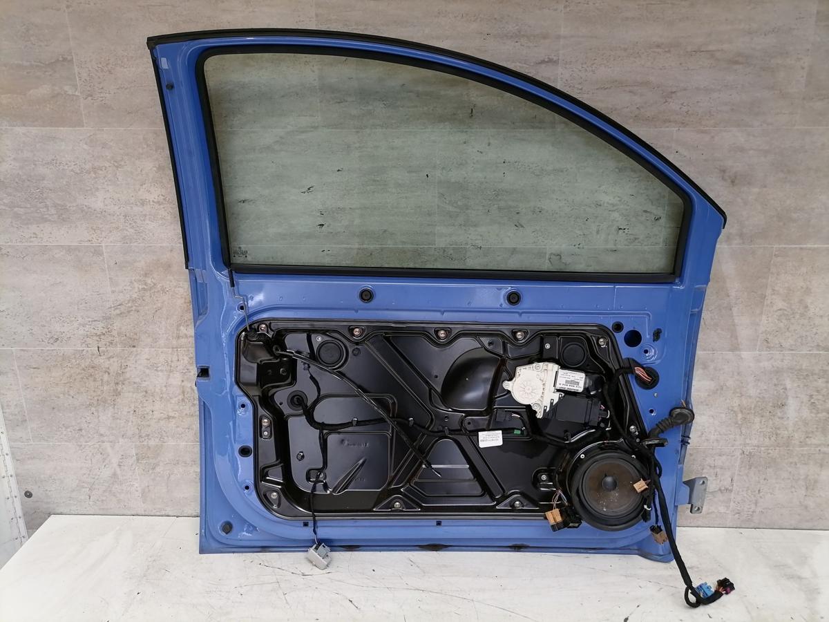 VW New Beetle original Tür vorn links LR5A Softblue Bj.2001