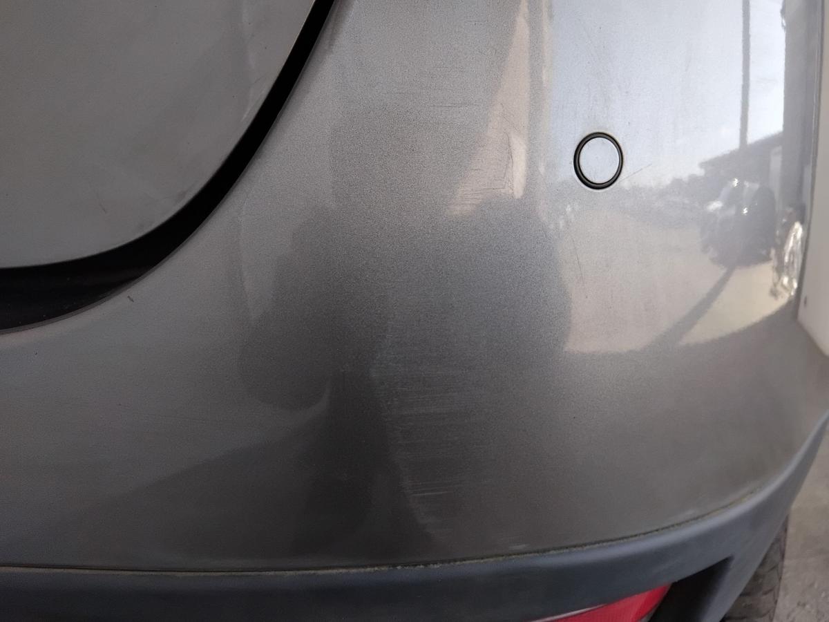 Renault Grand Scenic III orig Stossf&auml;nger Sto&szlig;stange hinten PDC BJ2012 TEKNG Gris Cassiop&eacute;e