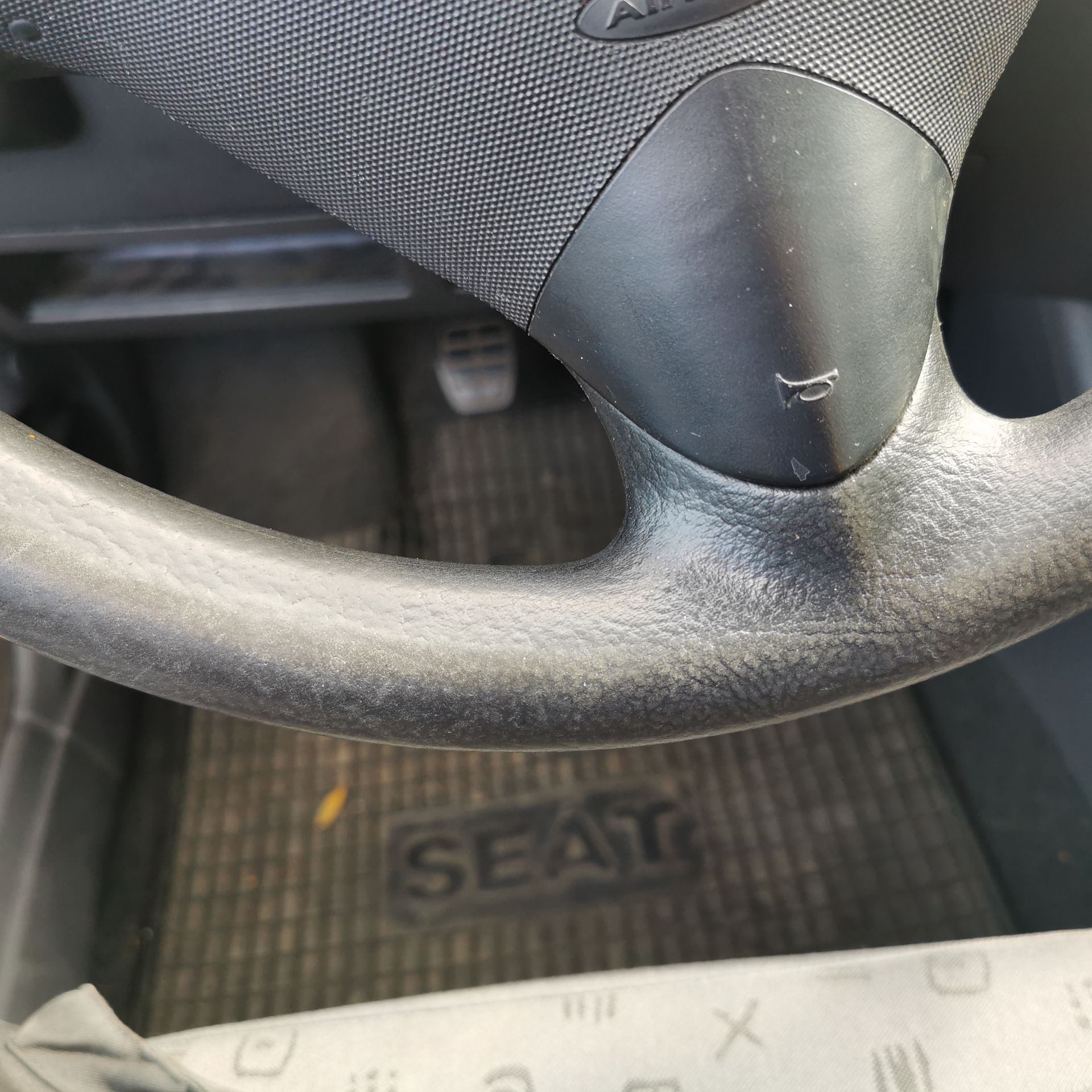 Seat Ibiza 6K Lenkrad Kunsstoff 3 Speichen