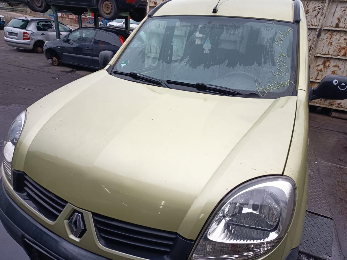Renault Kangoo KC original Motorhaube Klappe Front TED99 Limettengr&uuml;n ab 2003