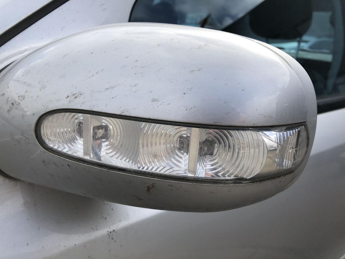 Mercedes E Klasse W211 Au&szlig;enspiegel links Seitenspiegel elekt 744 Brillantsilber