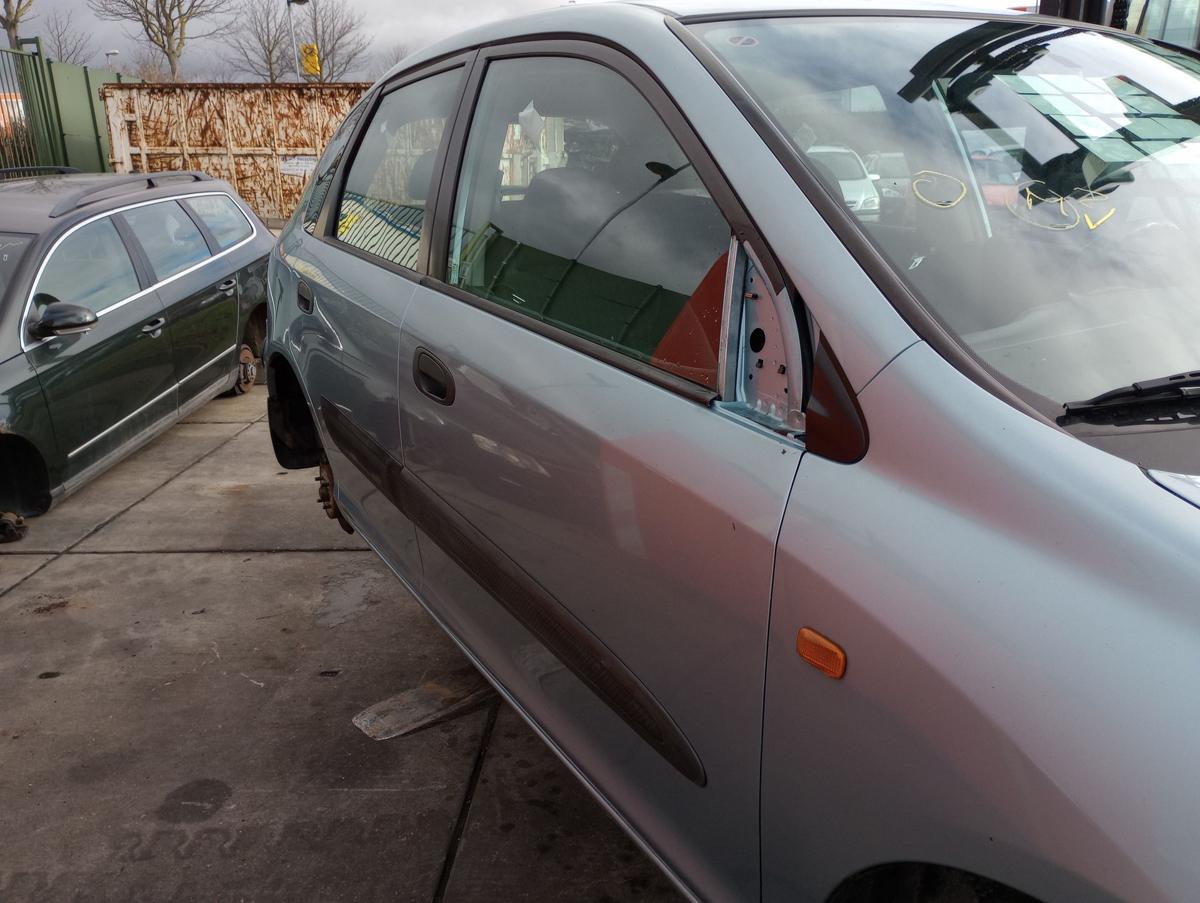 Honda Civic VII 5trg orig Rohtür vorn rechts Beifahrer G502M Aquagreen met Bj 01