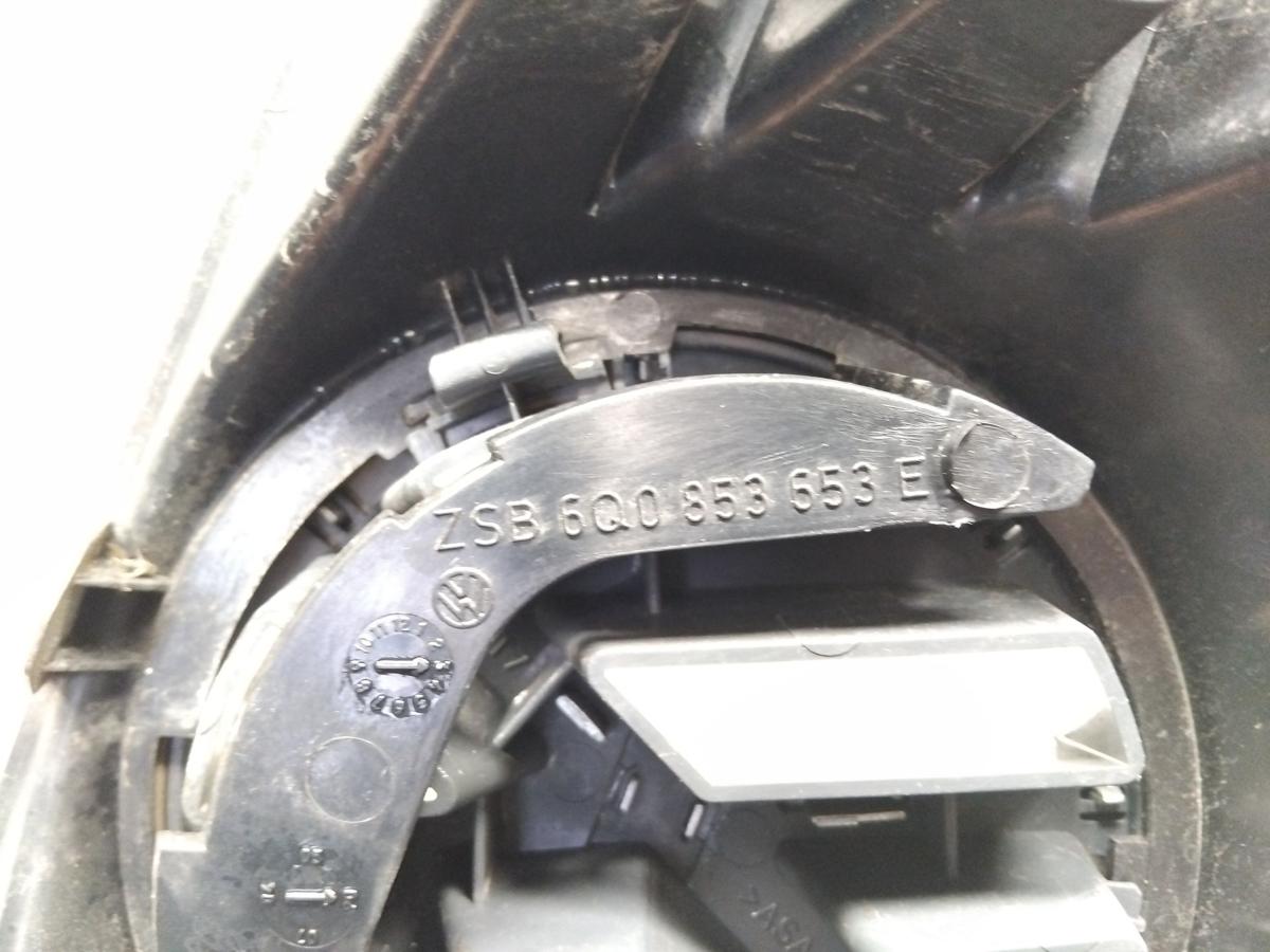 VW Polo 9N3 original Grill K&uuml;hlergrill schwarz unlackiert 6Q0853653E BJ2006