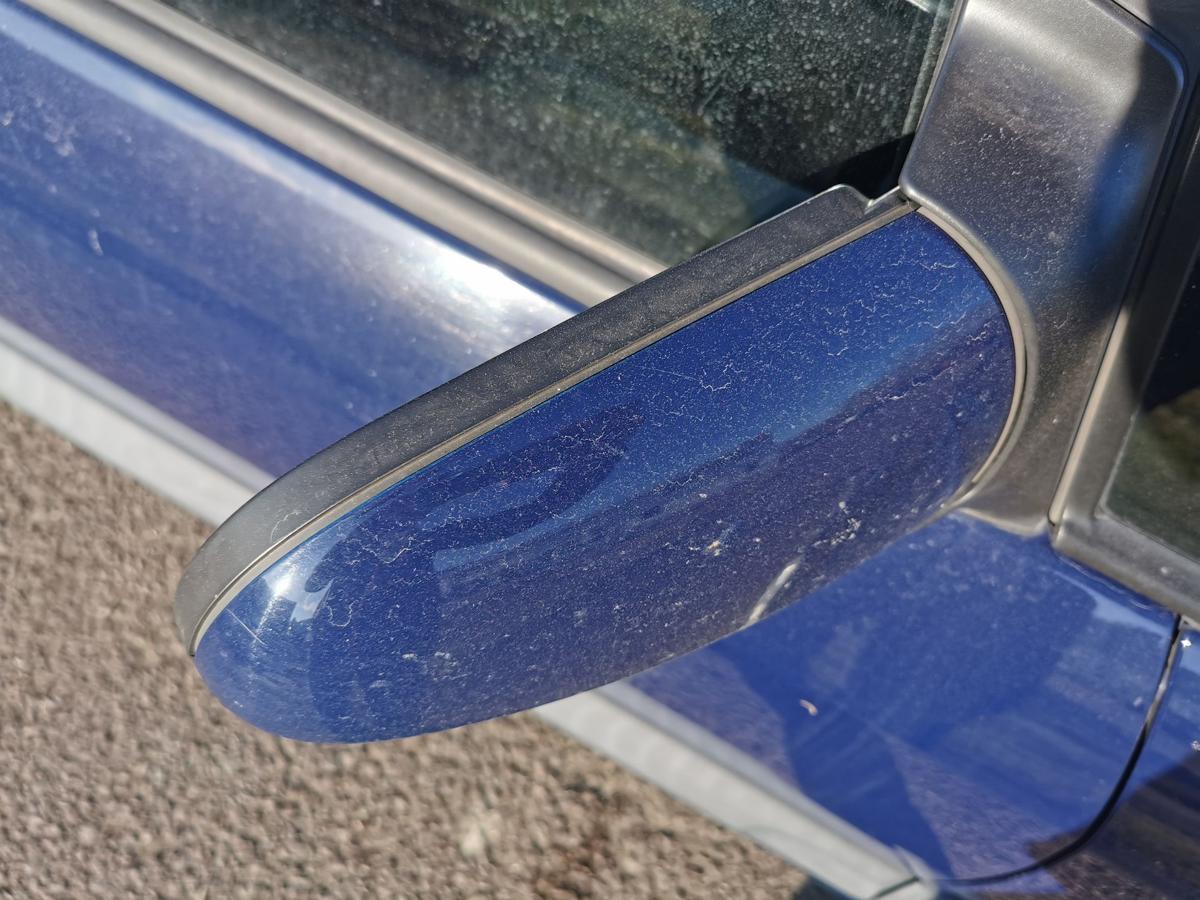 Opel Zafira A Aussenspiegel Spiegel R&uuml;ckspiegel rechts elektr Z20Z Atlantikblau