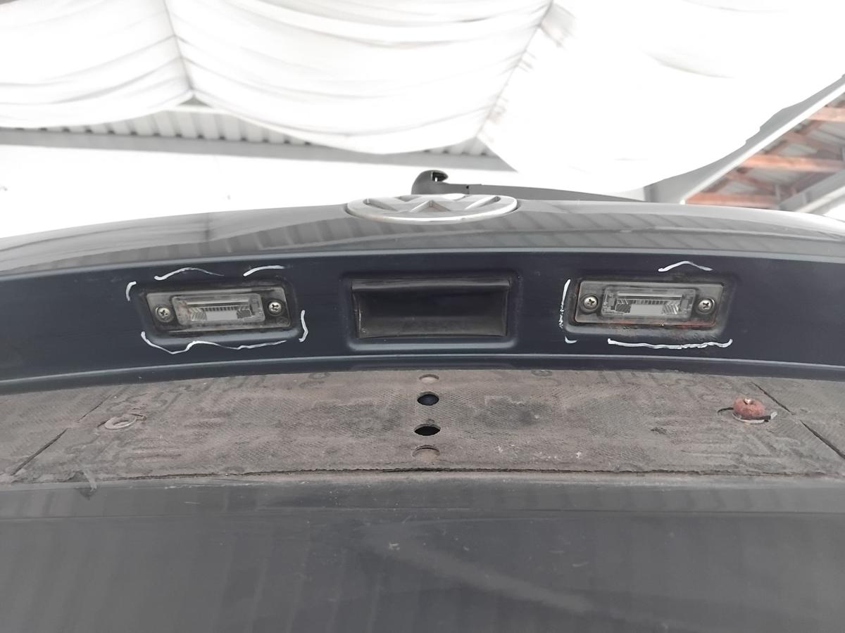 VW Golf Plus 5M Heckklappe LC5F Bluegraphitmetallic mit Heckscheibe BJ2006