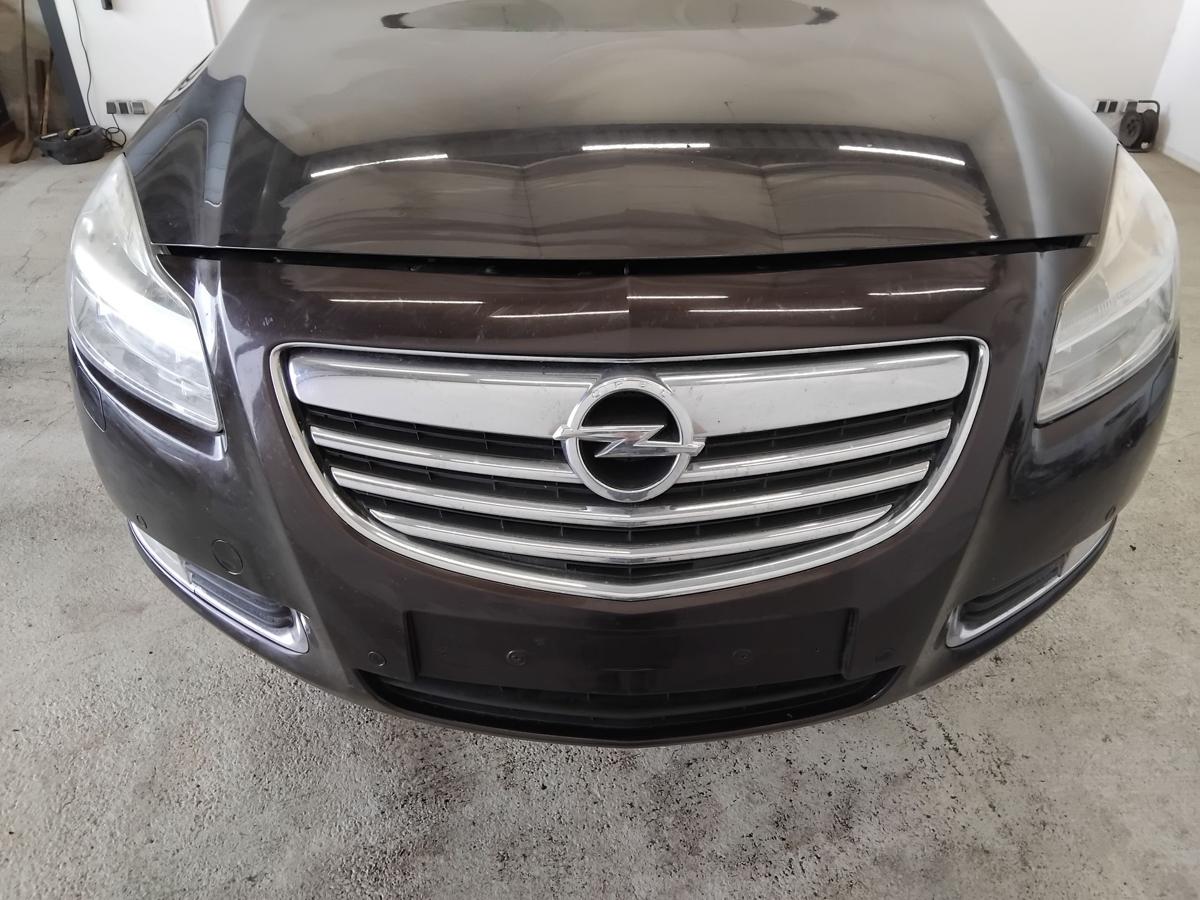 Opel Insignia A original Stoßstange Stossfänger vorn SRA PDC BJ2011 GOP Mahagonibraun