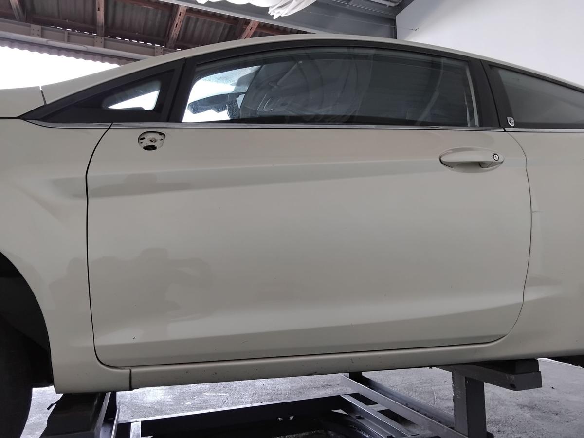 Ford Fiesta JA8 Tür vorn links Fahrertür 3-Türer Beige Atacama Metalic BJ2009