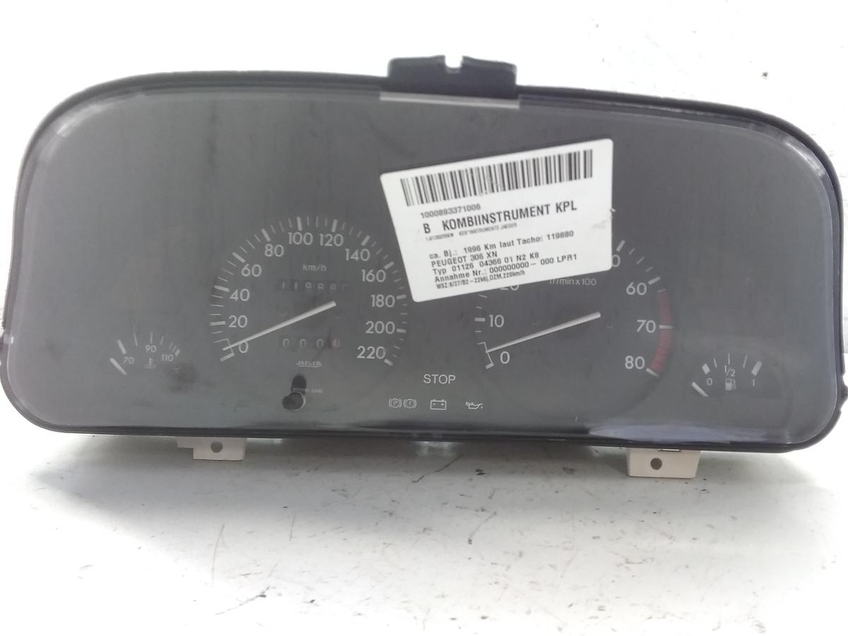 Peugeot 306 Tacho Kombiinstrument 9623661580 09033569902 JAEGER BJ1996