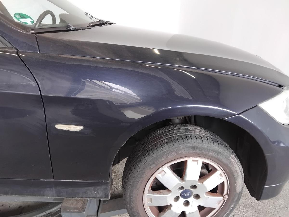 BMW 3er E90 E91 original Kotfl&uuml;gel vorn rechts monacoblaumetallic A35 BJ2007