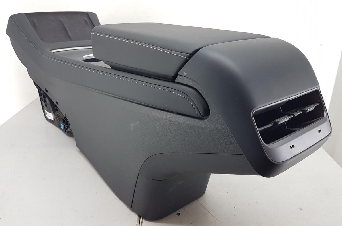 Tesla Model Y Mittelkonsole Bj22 1755501-01-C Mittelarmlehne dunkelgrau schwarz