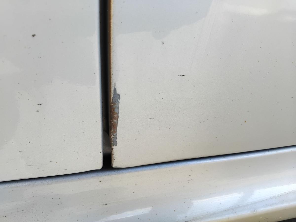 Mercedes A-Klasse W169 Tür hinten links 761 polarsilbermetallic BJ2005