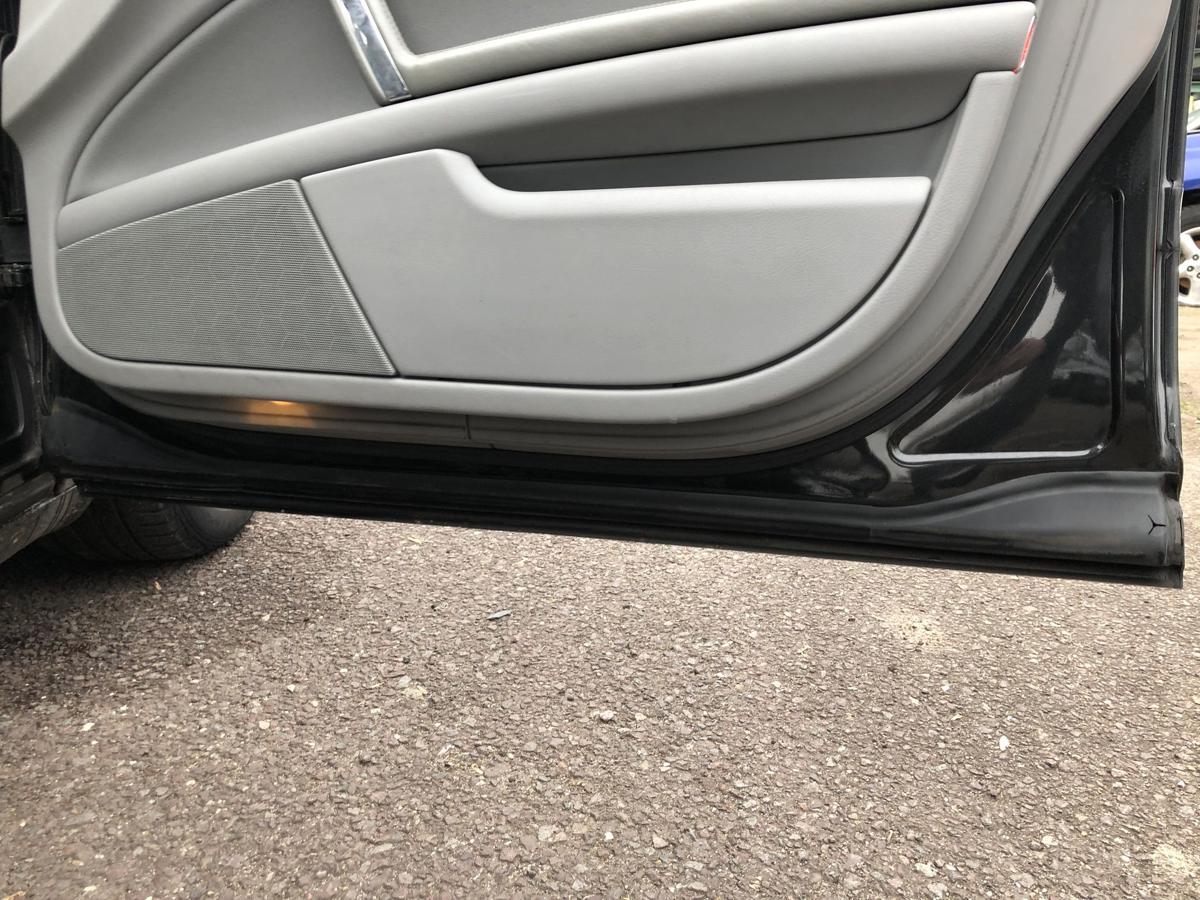 VW Phaeton 3D Tür vorn rechts Beifahrertür im Rohbau LR9V Tarantellaschwarz