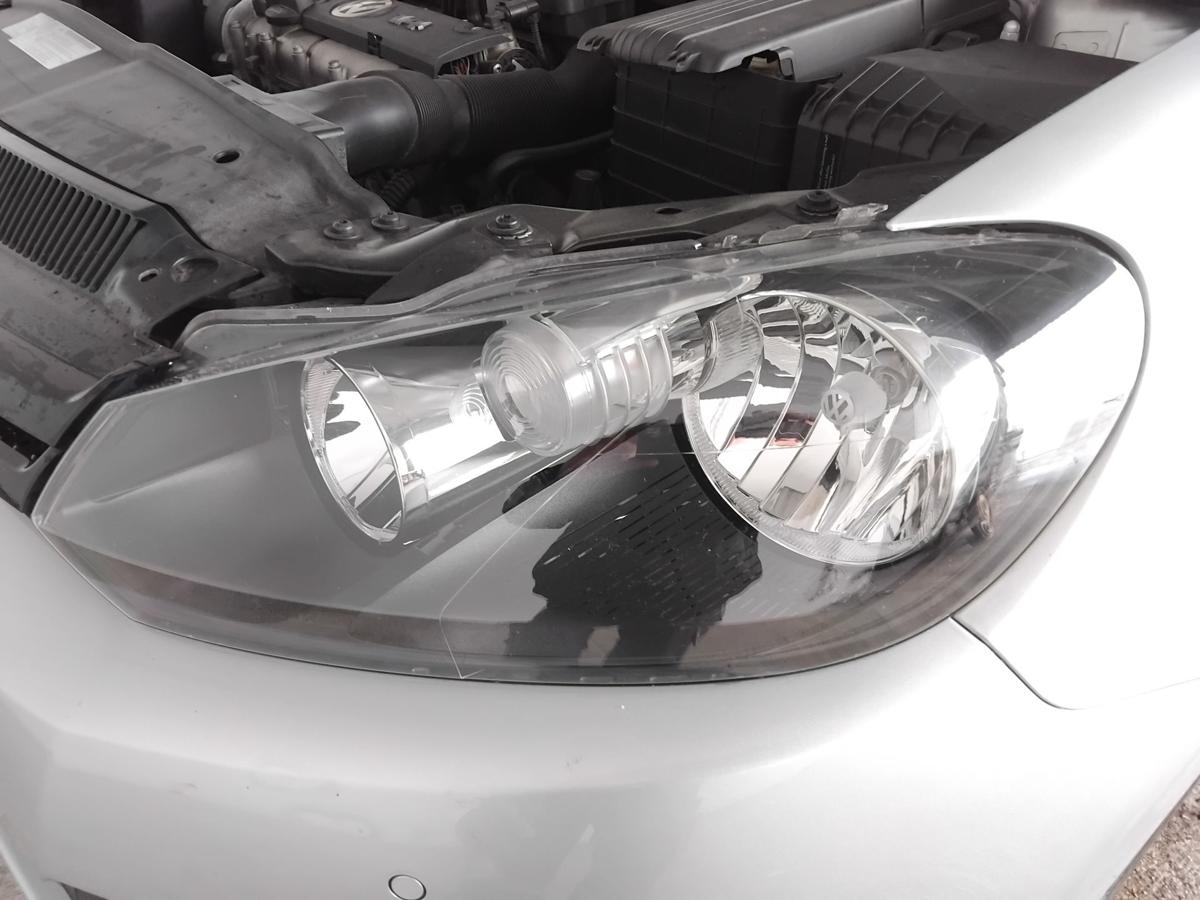 VW Golf 6 original Scheinwerfer vorn links Halogen mit LWR 5K1941005J BJ2009