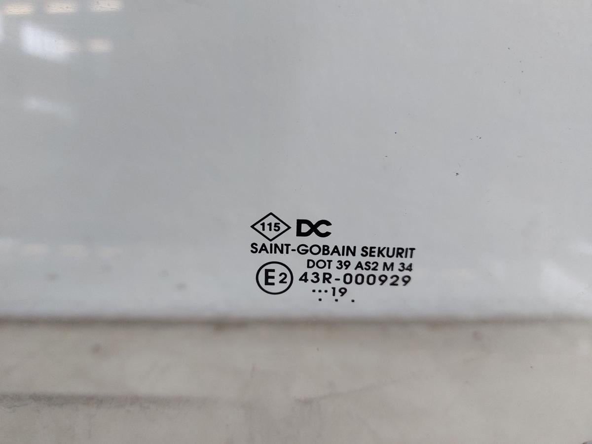 Renault Kangoo Typ W ab 13 T&uuml;rscheibe vorn links Seitenscheibe Scheibe Colorglas