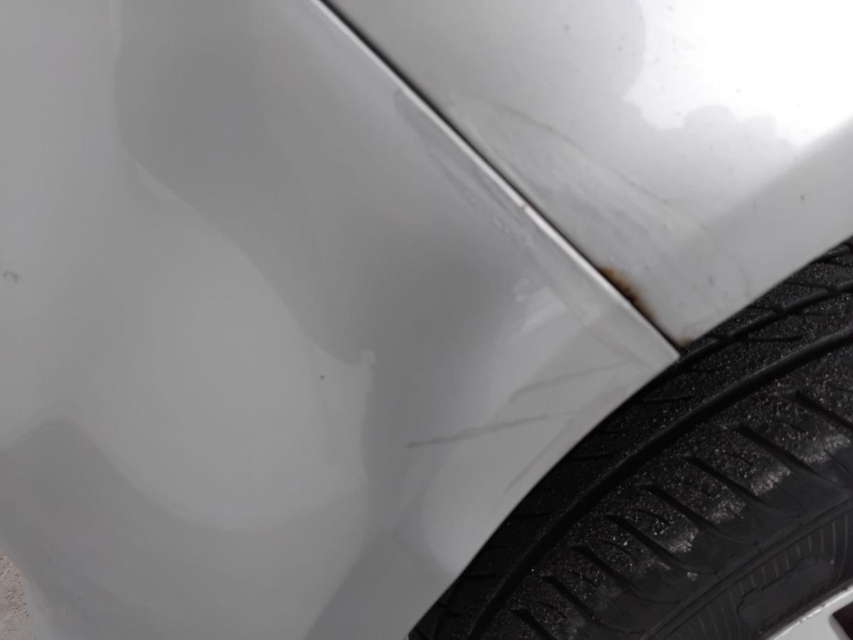 Opel Corsa D original Stoßfänger Stoßstange hinten 5-türig BJ2006 Z157 Starsilber III