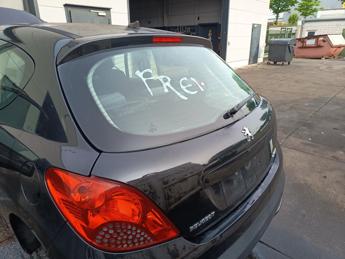 Peugeot 207 original Heckklappe mit Scheibe EXL Obsidianschwarz Bj 2007