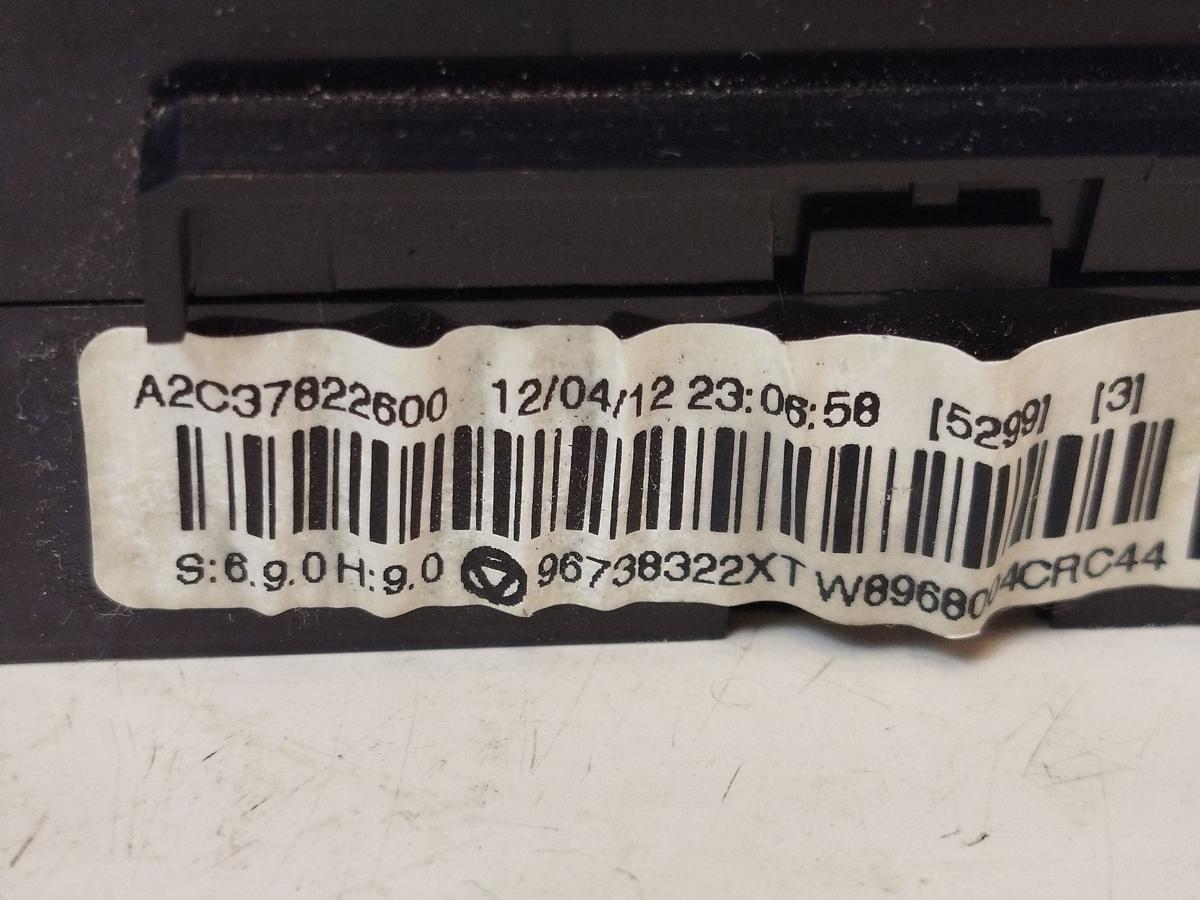 Peugeot 3008 I Typ 0U Klimabedienteil Heizungsregulierung Klimaautomatik