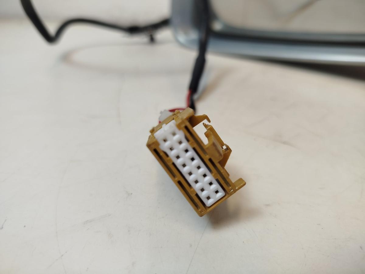 Audi A4 8E B6 Au&szlig;enspiegel links Spiegel R&uuml;ckspiegel elek LY7R kristallblau