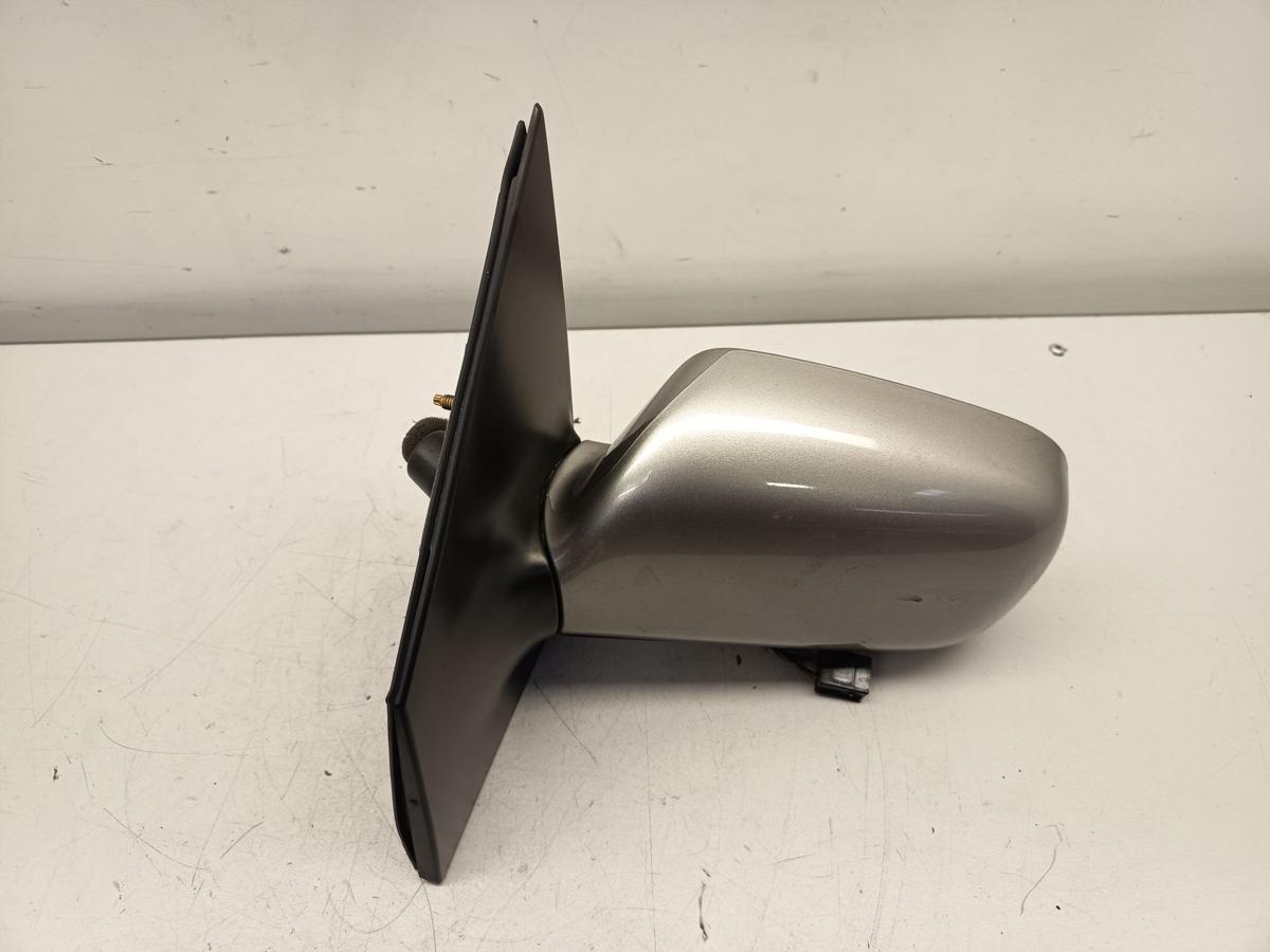 Toyota Yaris P1 original Au&szlig;enspiegel links elektrisch 1D2 Silbergrau Bj 2004