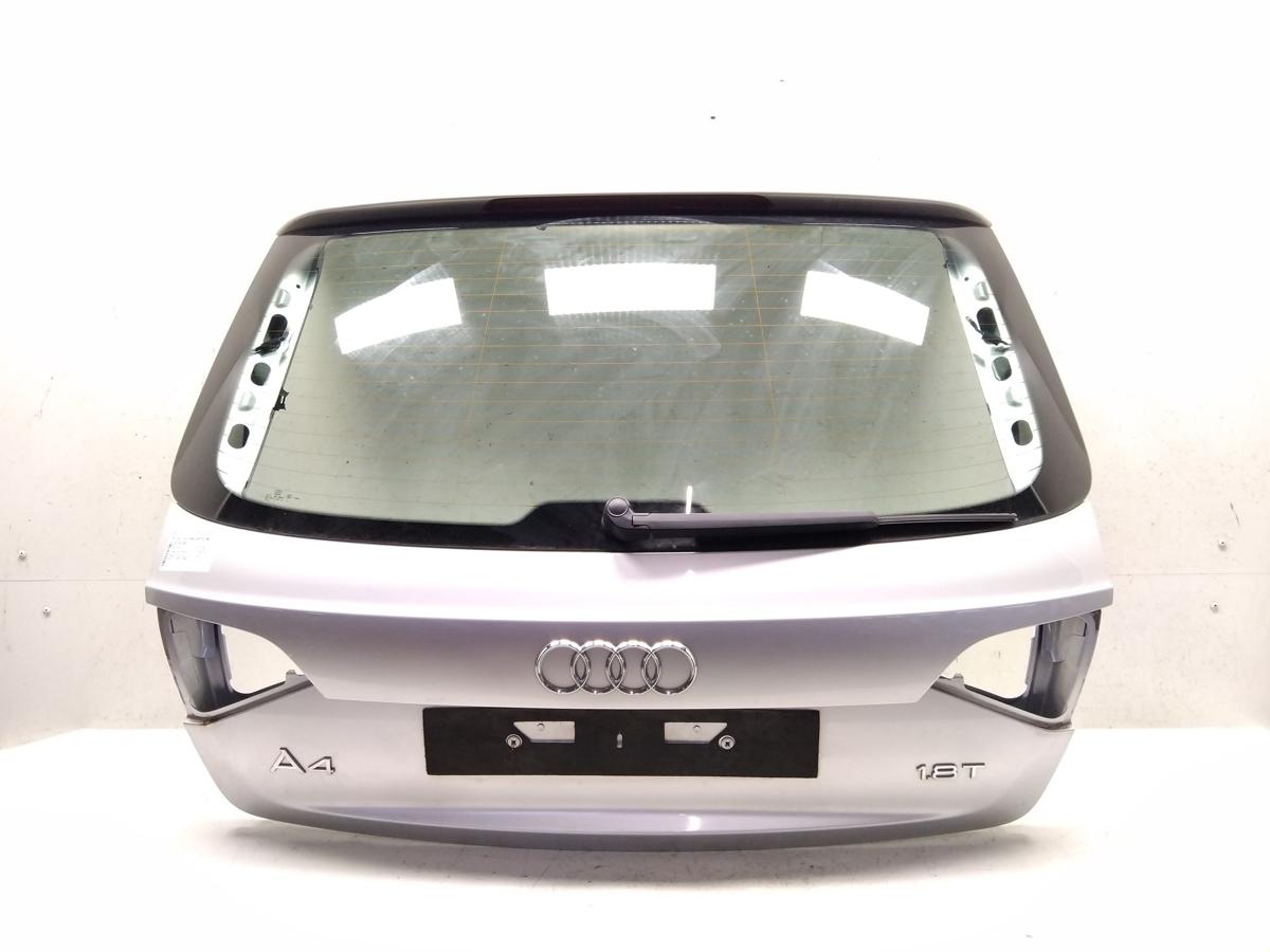 Audi A4 8K B8 Avant Heckklappe eissilbermetallic LX7W mit Heckscheibe Bj.2009