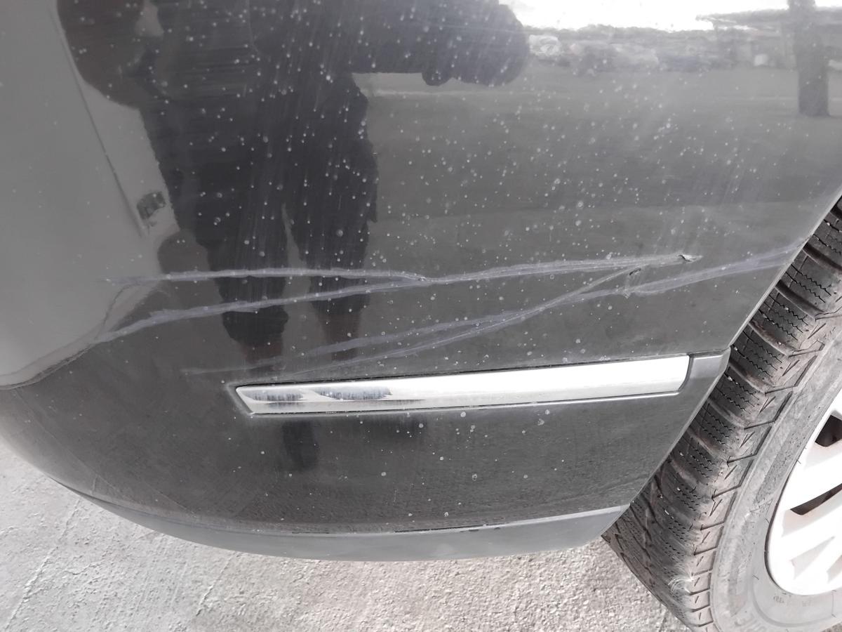Citroen C6 original Stoßfänger Stoßstange hinten PDC BJ2007 EXL SCHWARZ OBSIDIEN