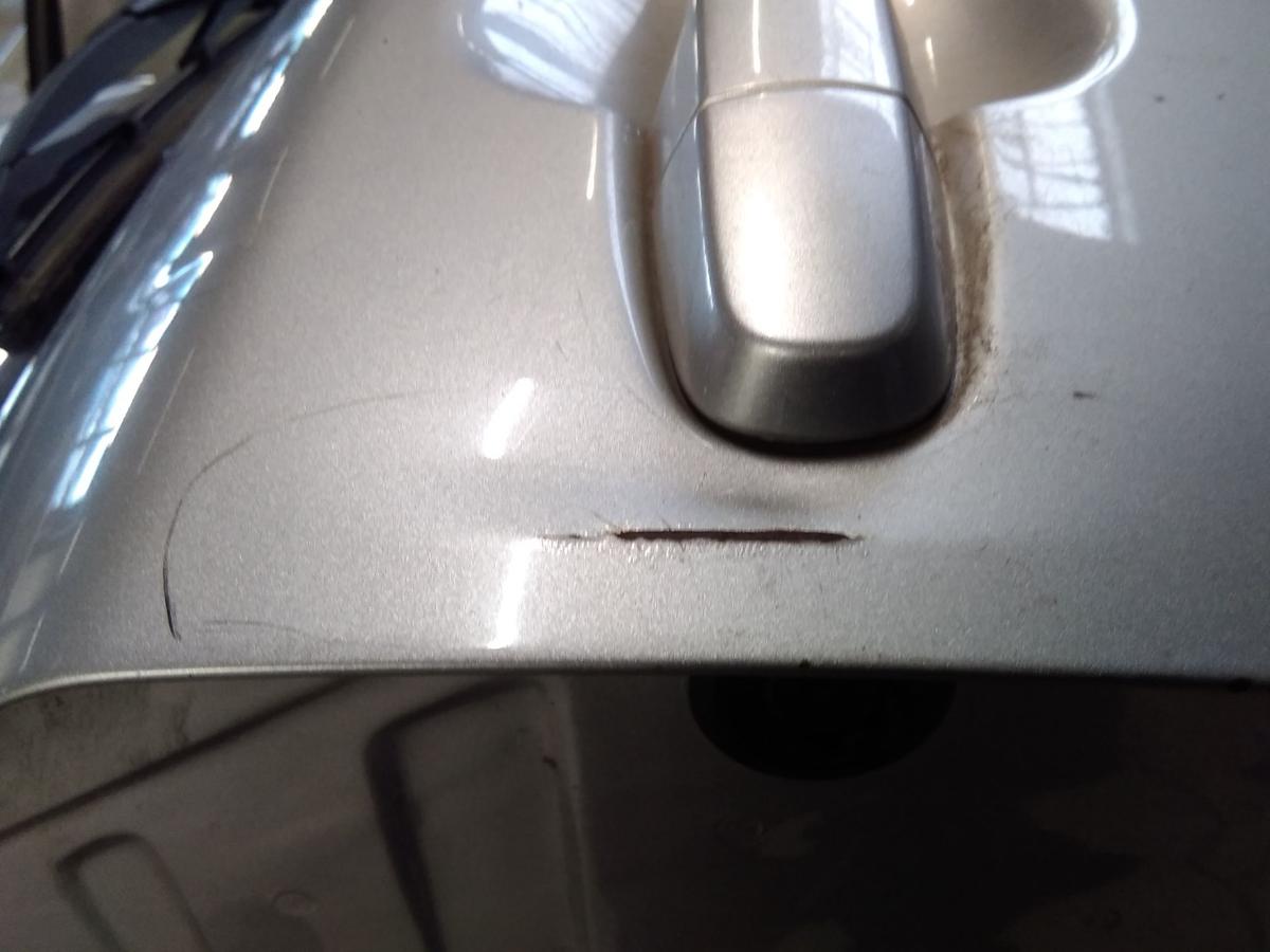 Toyota Rav4 3 original Heckklappe Heckt&uuml;r mit Scheibe BJ2010 1F7 classic silbermetallic