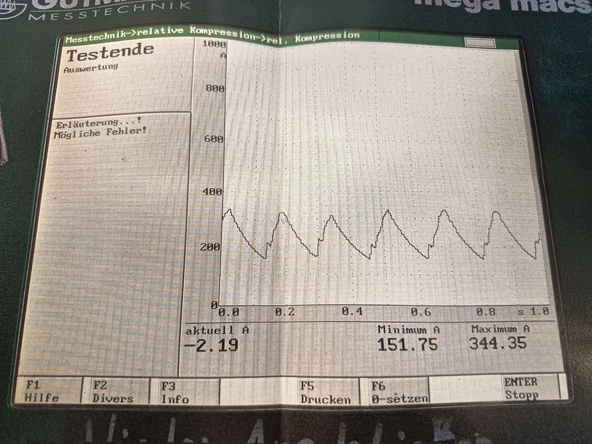 VW Transporter T4 original Motor 1.9l 44kW Diesel 1X 178Tkm Baujahr 1994