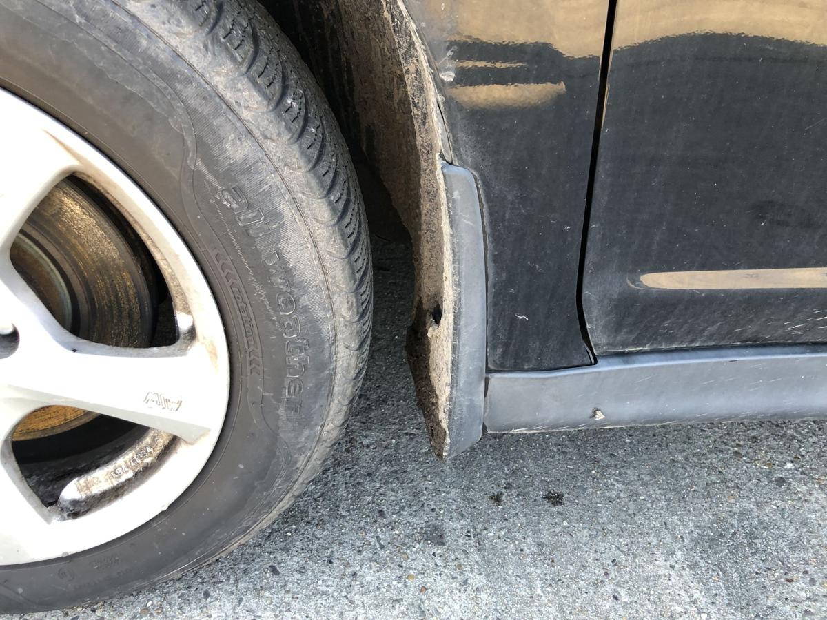 Nissan Tiida C11 Kotfl&uuml;gel vorn links Fahrerseite KH3 Superblack