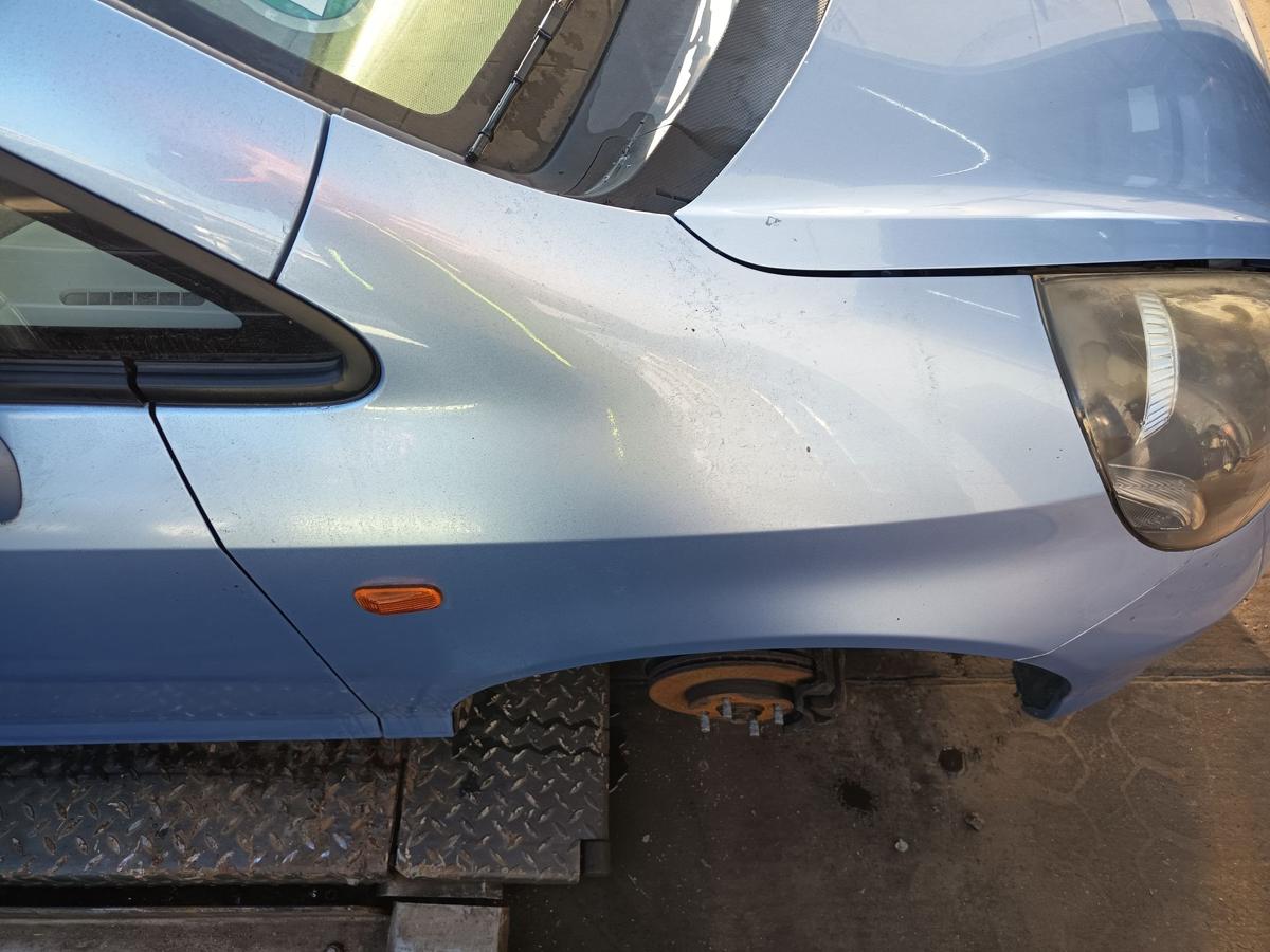 Honda Jazz GD1 original Kotfl&uuml;gel rechts B506M Ice Blue Baujahr 2002