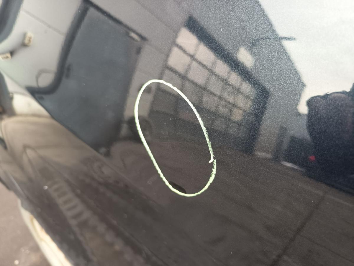 Chevrolet Spark M300 original T&uuml;r hinten rechts Fond schwarz Bj 2013