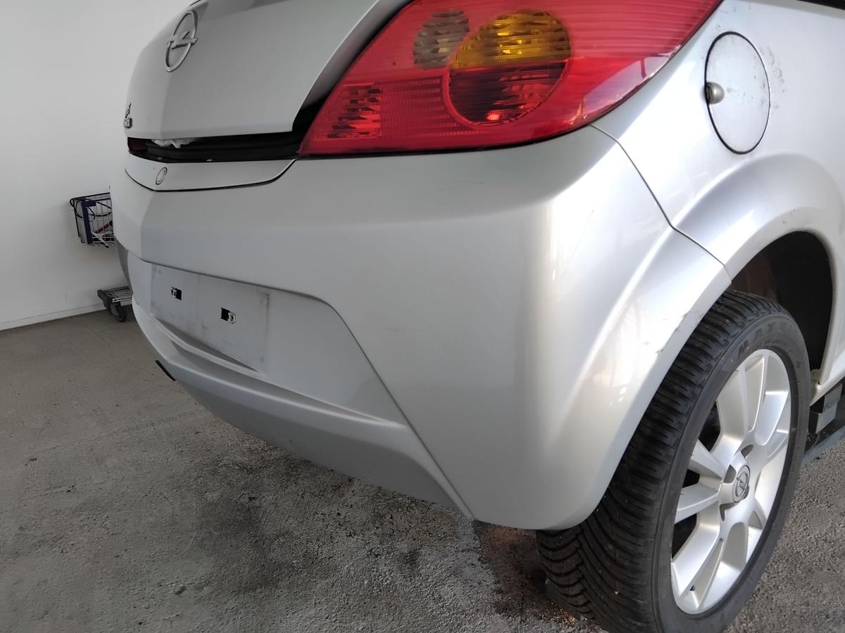 Opel Tigra TwinTop orig.Stossfänger Stoßstange hinten BJ06 Z157 starsilber III