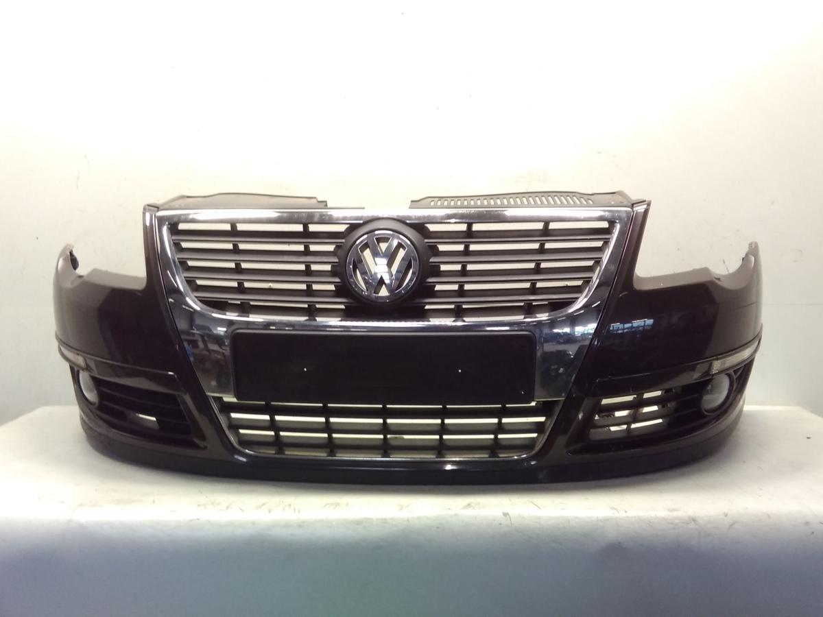 VW Passat 3C original Stoßstange Stossfänger vorn moccabrownmetallic LC8Z BJ2009