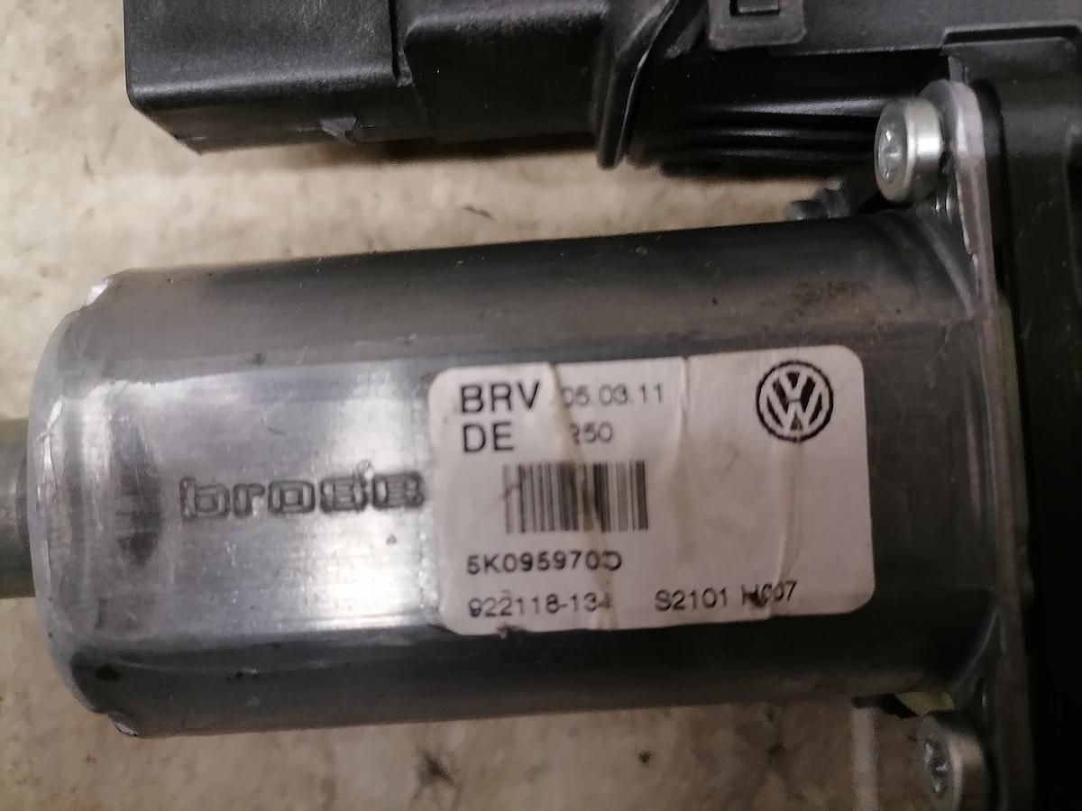 VW Golf 6 VI 08-12 Motor Fensterheber hinten links 5K0959703D Bosch