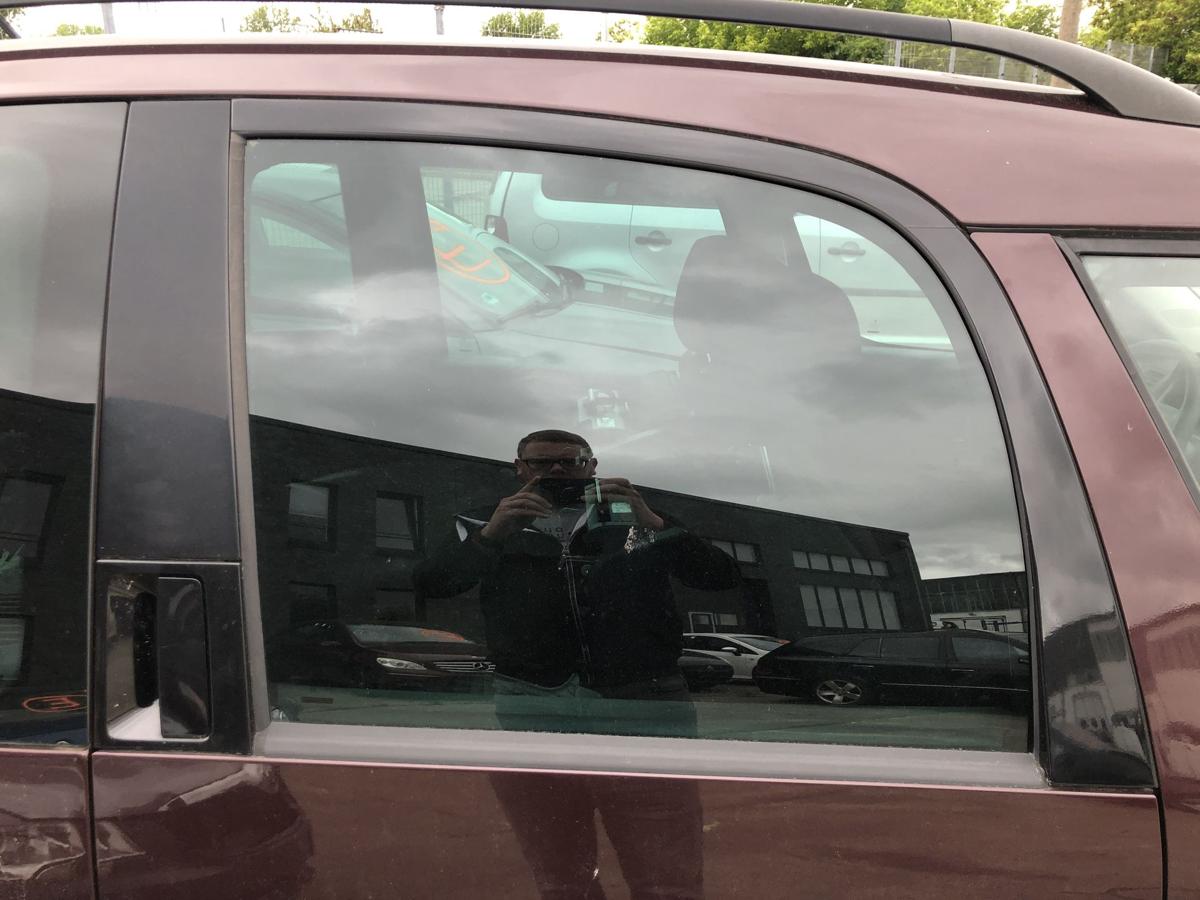 Skoda Roomster 5J T&uuml;rscheibe hinten rechts Scheibe Fondt&uuml;r Colorglas