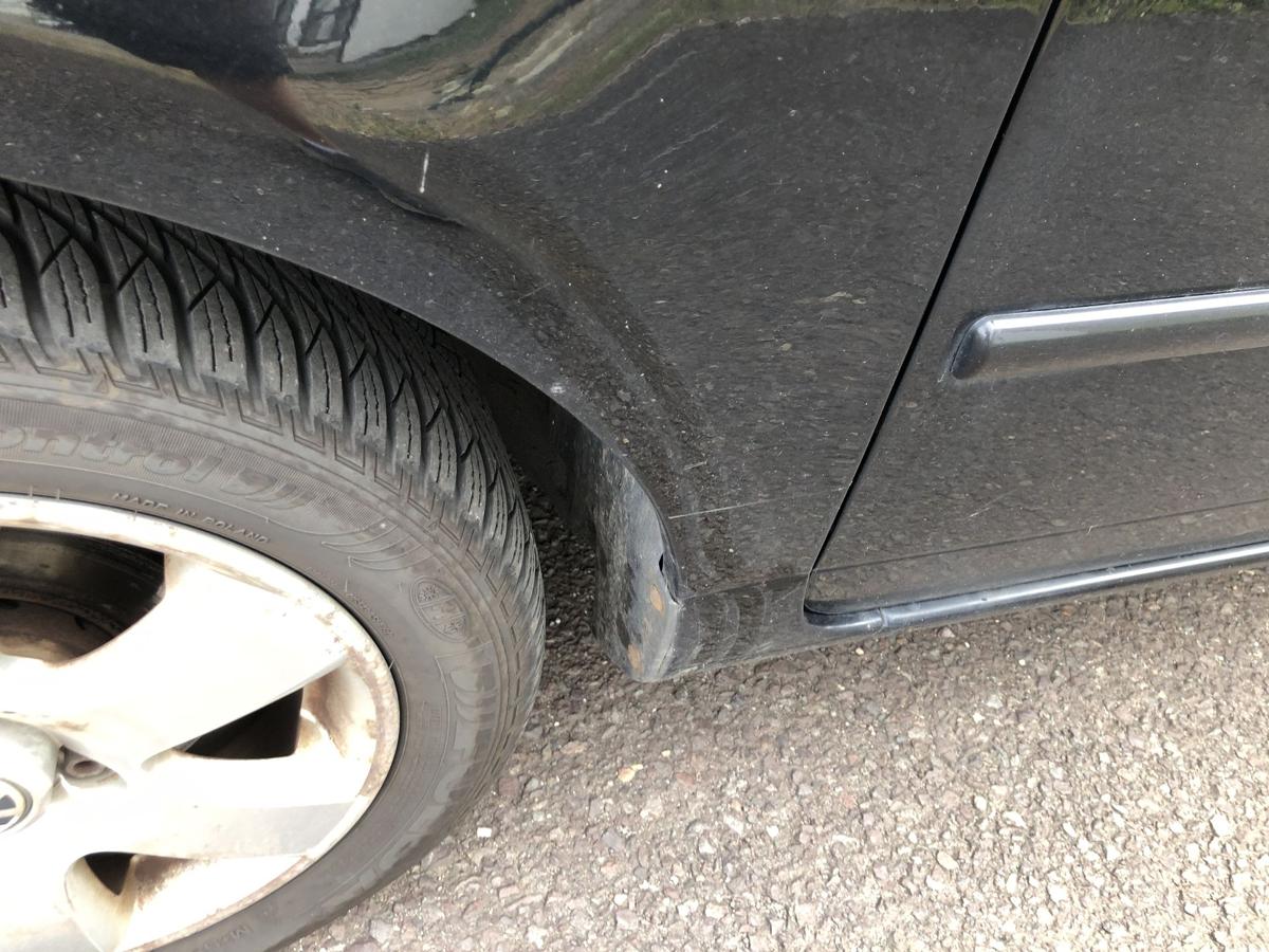 VW Lupo 6X Kotfl&uuml;gel links Fahrerseite Seitenwand L041 Brillantschwarz