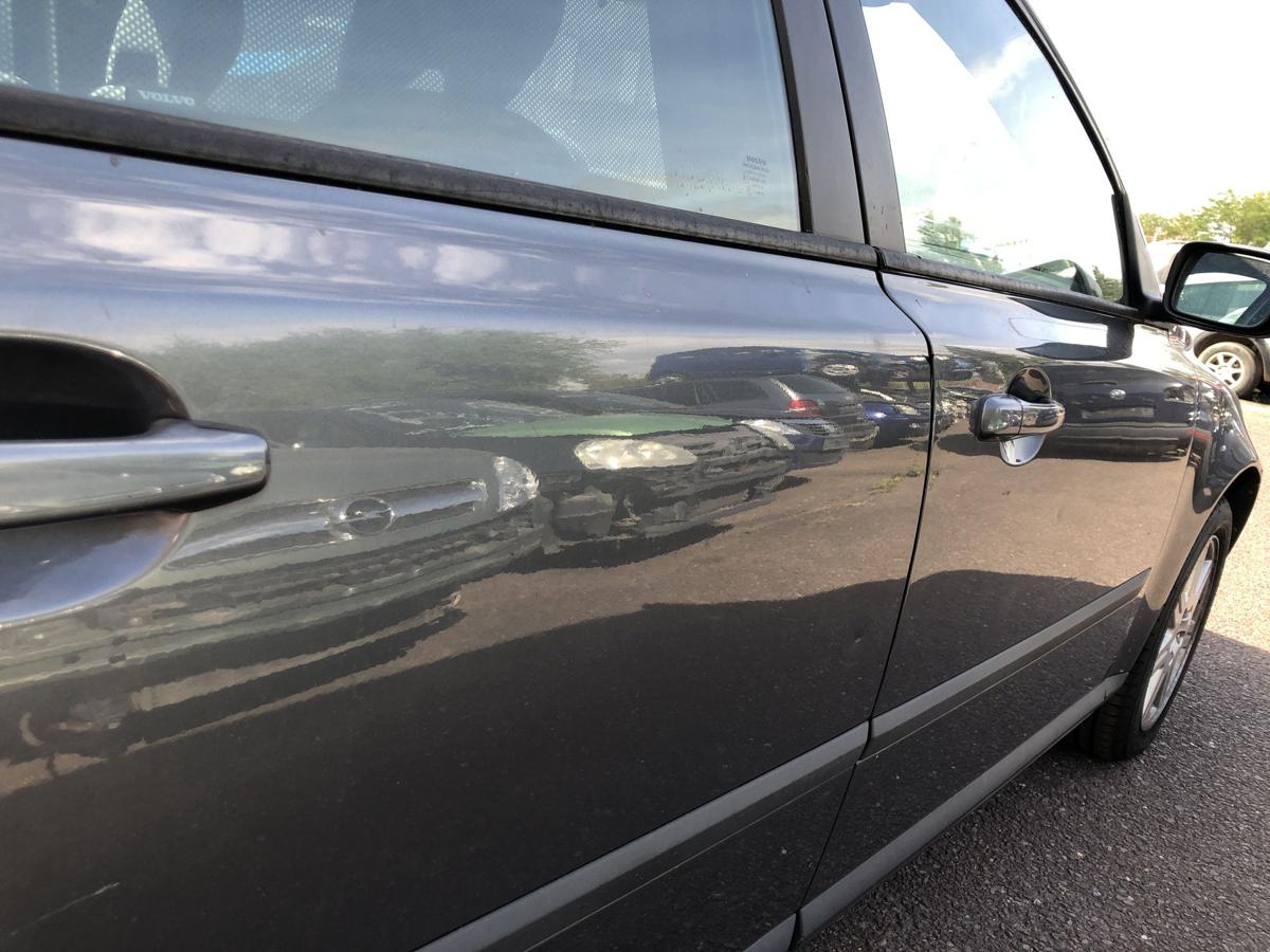 Volvo V50 Typ M T&uuml;r hinten rechts Fondt&uuml; Rohbau 45500 Titanium Grey Metallic