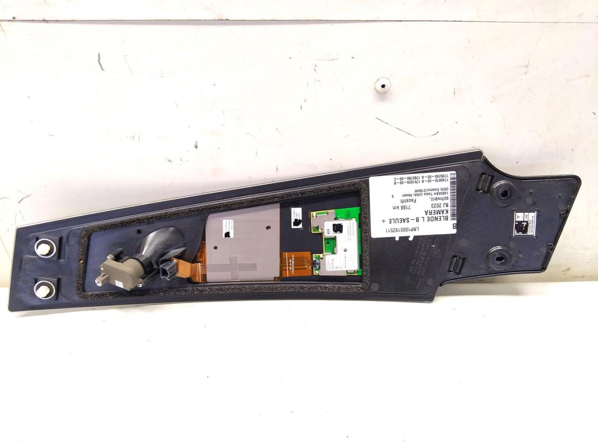 Tesla Model S Facelift original Blende B-Säule links mit Kamera Bj.2023