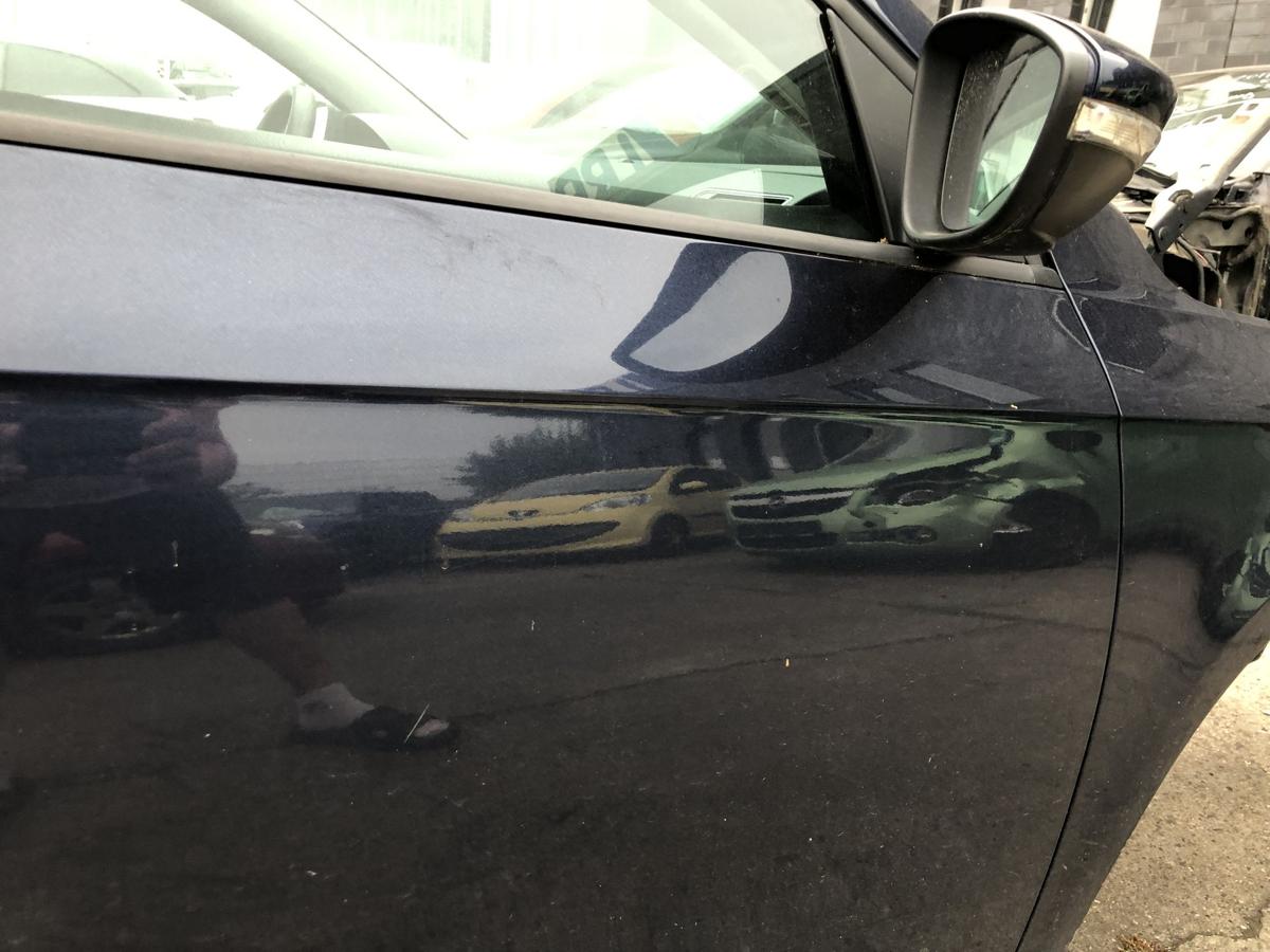 VW Passat 3C B7 Variant T&uuml;r vorn rechts Beifahrert&uuml;r Rohbau LH5X Night Blue Met
