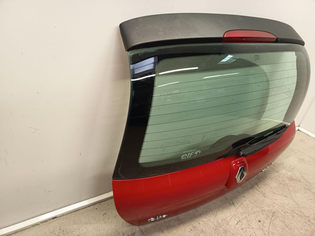 Renault Clio II Cambus BJ 2012 orig Heckklappe Klappe hinten OV727 Spanisch Rot Renault Clio II Cambus BJ 2012 orig Heckklappe Klappe hinten OV727 Spanisch Rot
