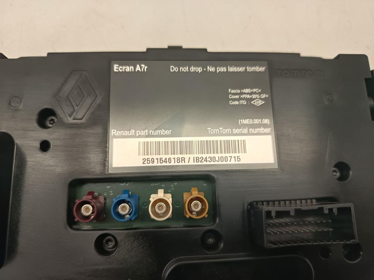 Renault Espace IV 4 Bj 2010 original Radio-Navigation Display Bordcomputer