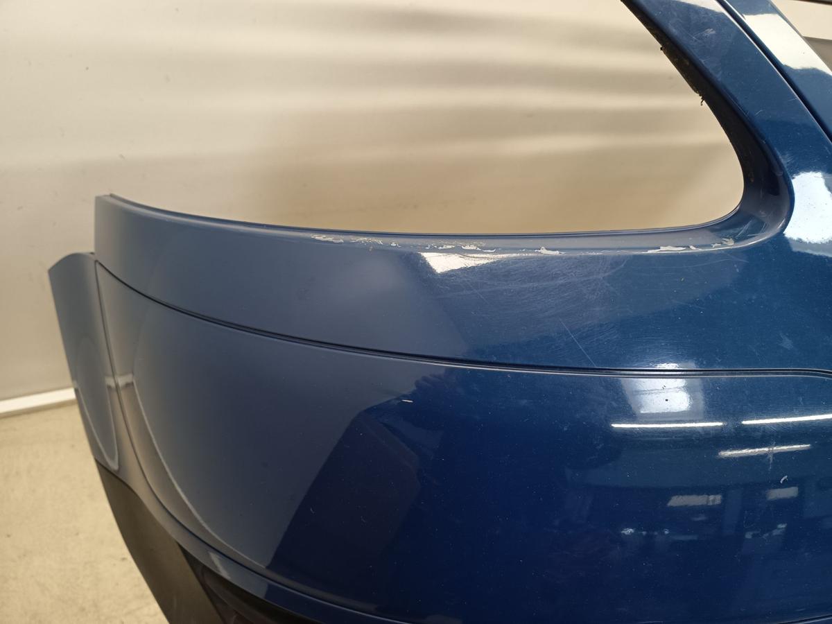 VW Fox original Stoßfänger Stoßstange vorn LL5M Indienblau Bj 2005