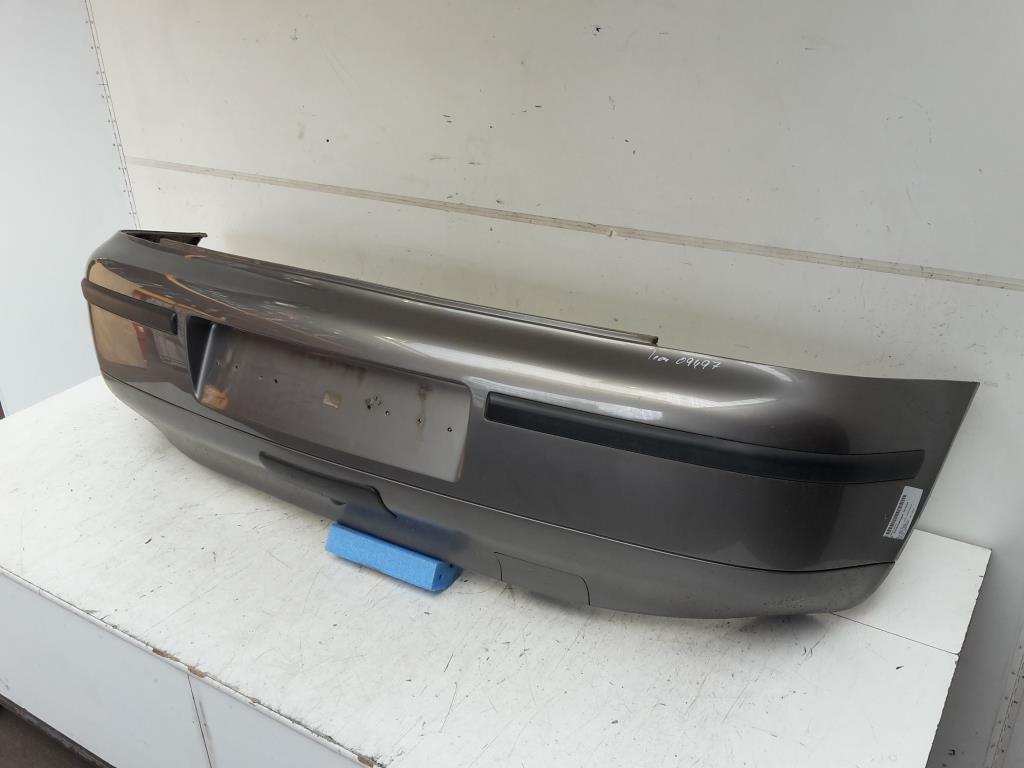 Seat Leon 1M BJ 2006 Stoßstangen hinten Stoßfänger Grau L57U